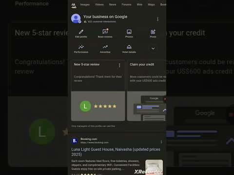 How to track your Google Business Profile performance.... See searches, views, calls & visits