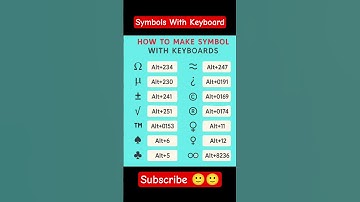 Symbols with keyboard|make symbols with keyboard|how to make emoji symbols with keyboard #shorts #yt