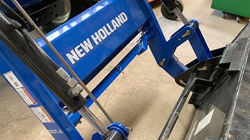 Part 2. How to Reattach a New Holland 260TLA Loader