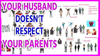 What to do when your husband doesn't respect your parents 2023