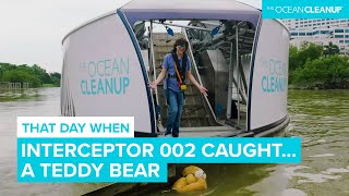 Lost Teddy Bear On The Interceptor? | Cleaning Rivers | The Ocean Cleanup