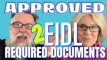 2 Critical Documents | EIDL Approved | Hazard Insurance & Board Resolution