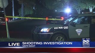 Police investigating shooting in South Hadley, suspect being sought