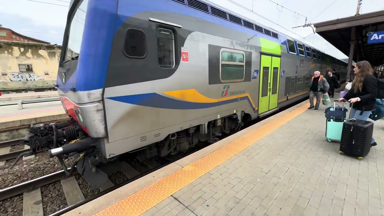 Il mitico Vivalto Alta Velocità!￼ Viaggio a bordo tra Arezzo e Firenze￼