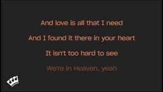 Bryan Adams - Heaven (karaoke baritono)