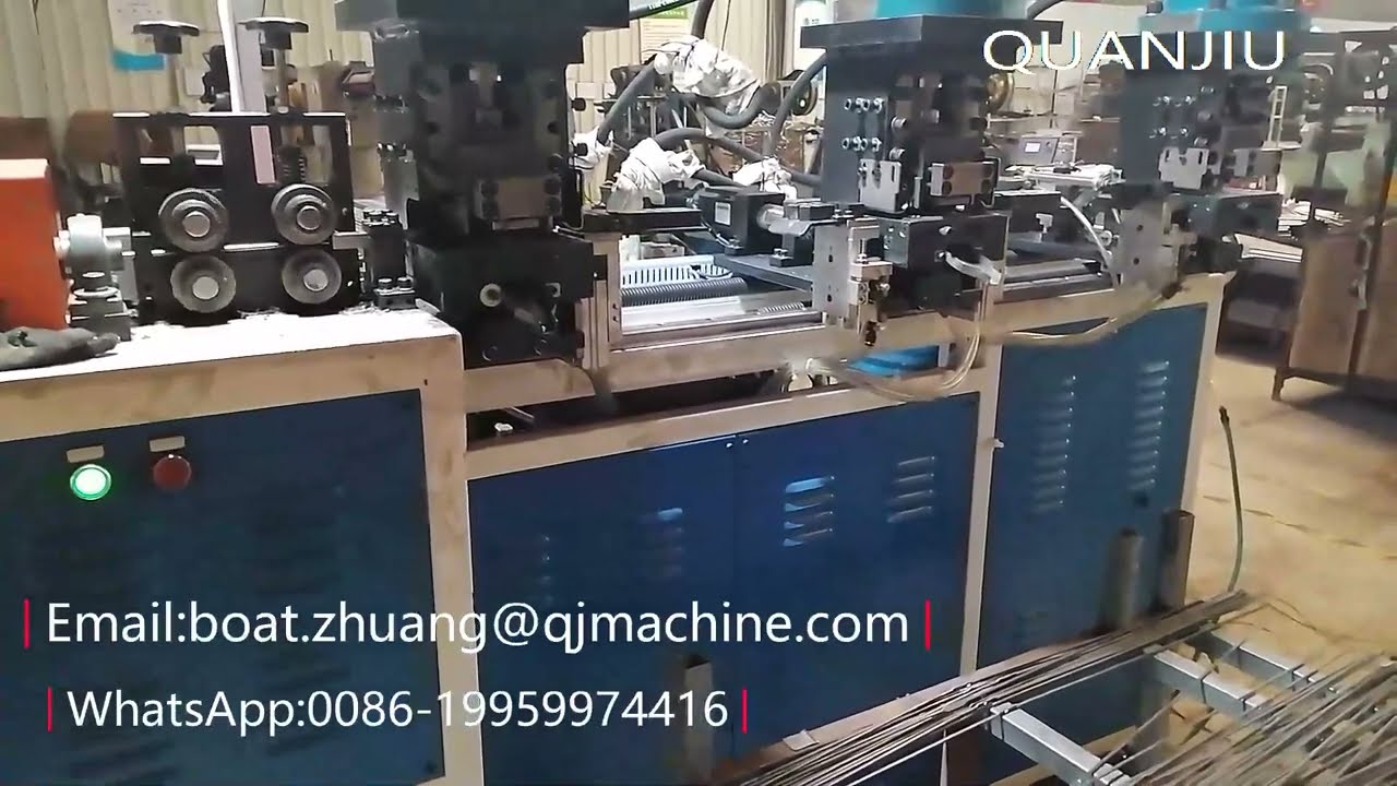 Customized Automatic Four Station Wire Flattening and Hole Punching Machine Manufacturer