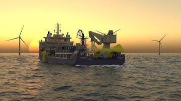 Altera Cable-Lay Vessel – Joint Animation Project by N-Sea, MacArtney, Enersea & SCA