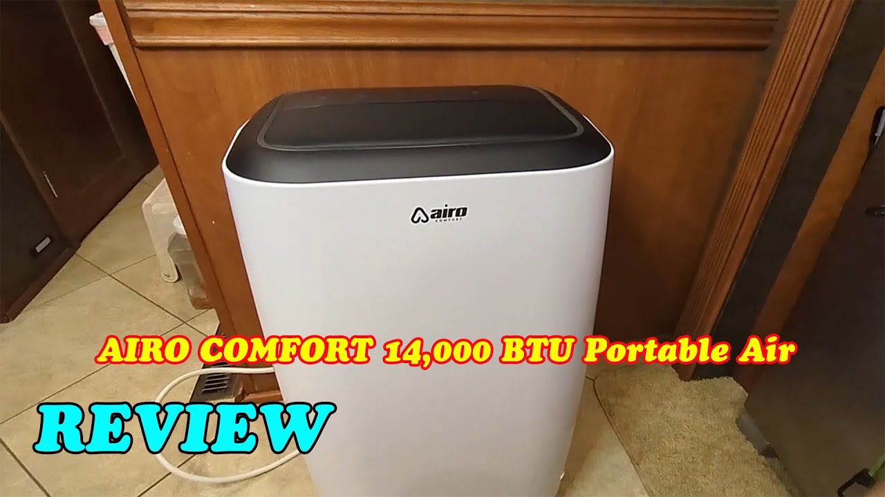 AIRO COMFORT 14,000 BTU Portable Air Conditioner Review | Powerful Floor-Standing AC for Large Rooms