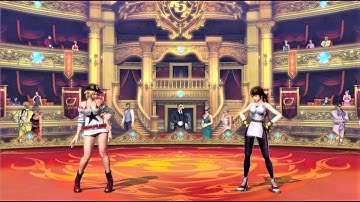 LEVEL 5 - Alice VS Yuri Sakazaki - THE KING OF FIGHTERS XIV KOF14 Hardest AI Battle Match PS4