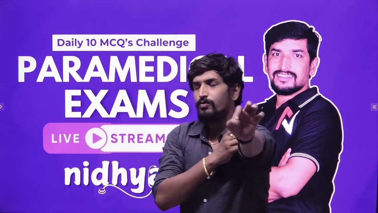 🚨RRB Paramedical Course 2025 – Special Live Class by Nagesh Sir DAY - 5 | Crack Your Dream Job!🎯