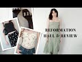 Reformation Try-On Haul & Review!