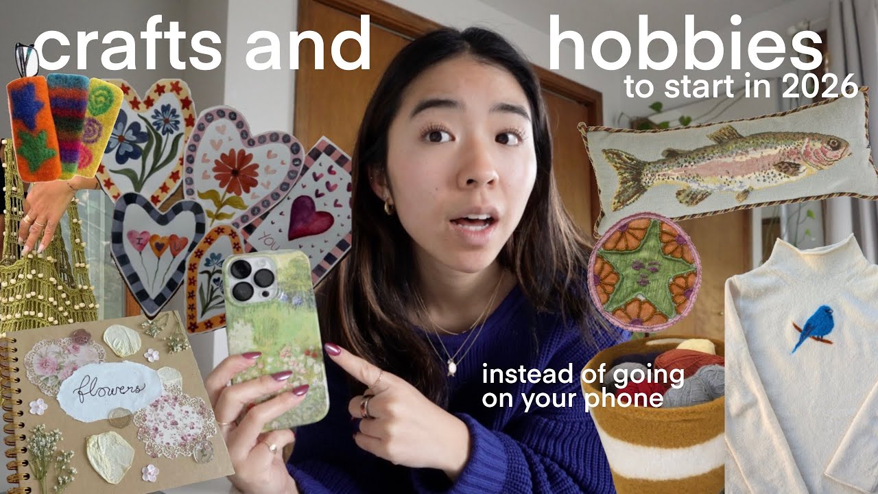 Занятия рукоделием и хобби, которые стоит начать в 2026 году вместо того, чтобы проводить время в...
