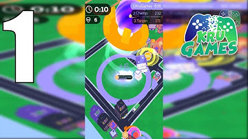 Crazy Spaceship.io: Alien Wars Gameplay Walkthrough #1 (Android, IOS)