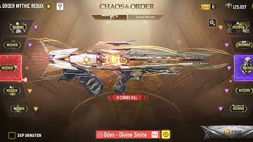 *NEW* MYTHIC ODEN DIVINE SMITE CHAOS & ORDER MYTHIC DRAW REDUX IN COD MOBILE #callofdutymobile