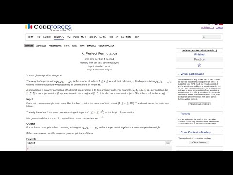 Codeforces Round #810