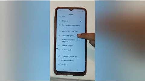 how to increase font size in oppo a12,increase font size setting