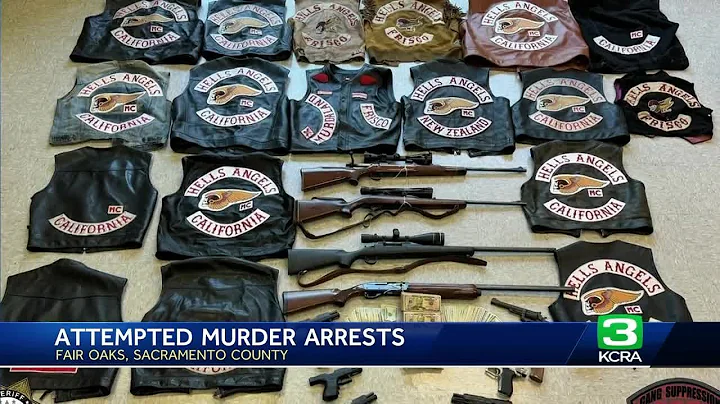 Four Hells Angels members arrested for attempted murder in Sacramento County