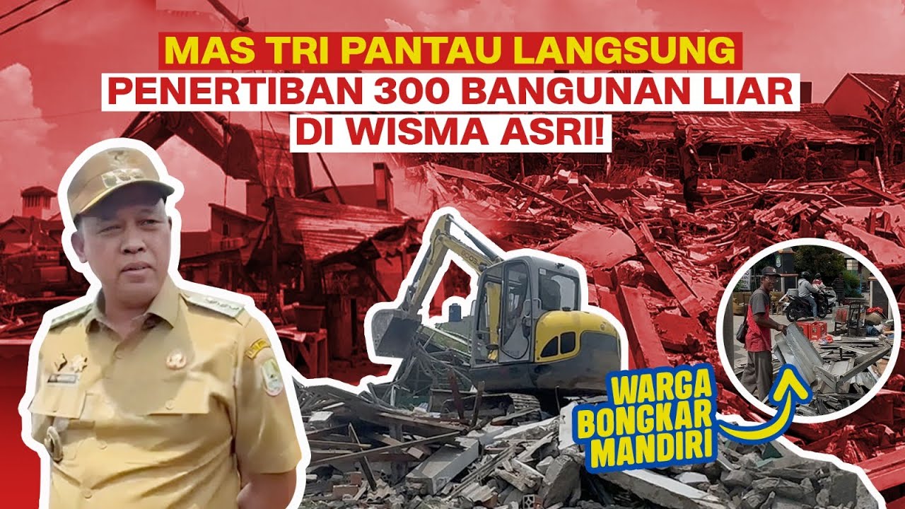 Langkah Tegas Pemkot Bekasi Bongkar Bangli Demi Kembalikan Fungsi Saluran Air di Wisma Asri