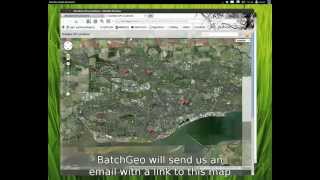 Geocoding with an online service - BatchGeo
