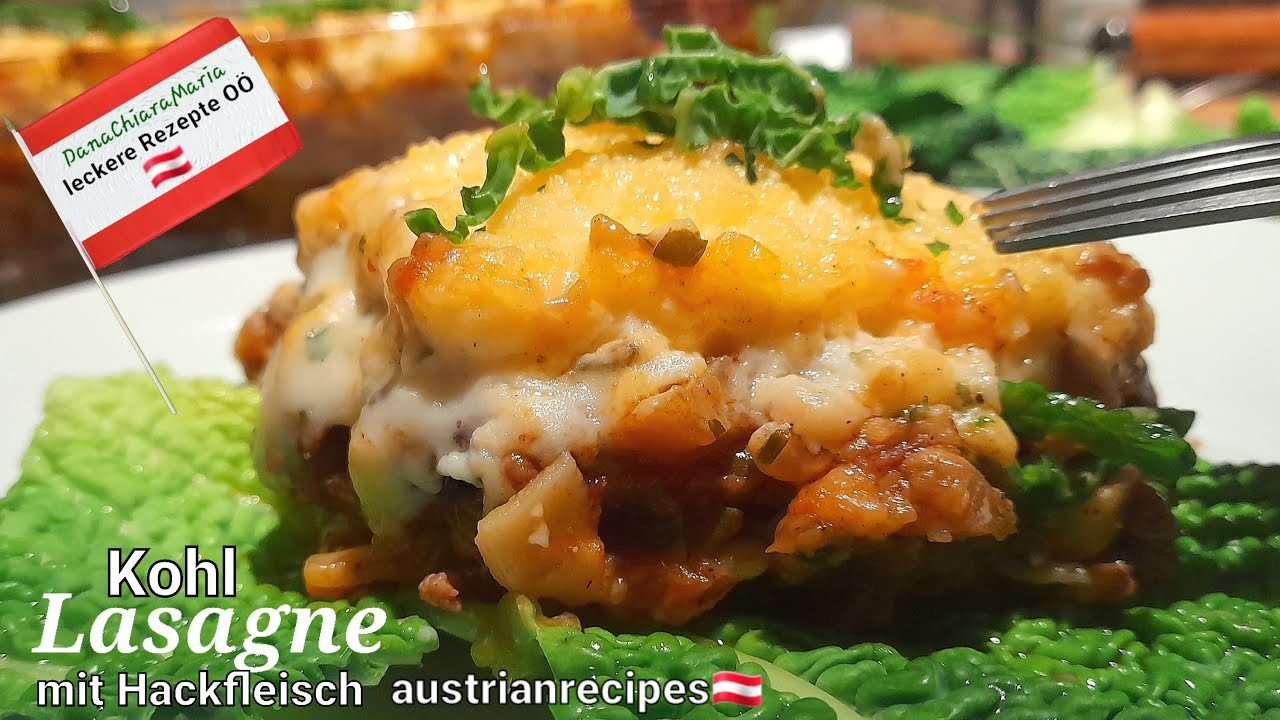 leckere Rezepte OÖ 🇦🇹 Omas Kohllasagne Rezept mit Bolognesesauce ...