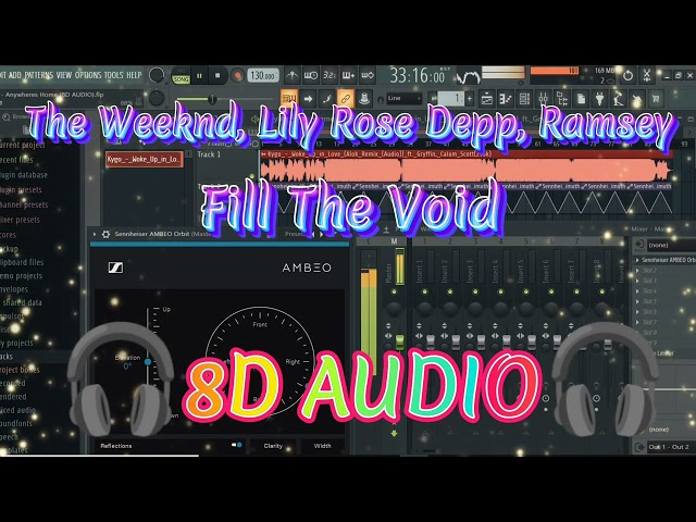 The Weeknd, Lily Rose Depp & Ramsey - Fill The Void (8D AUDIO) class=