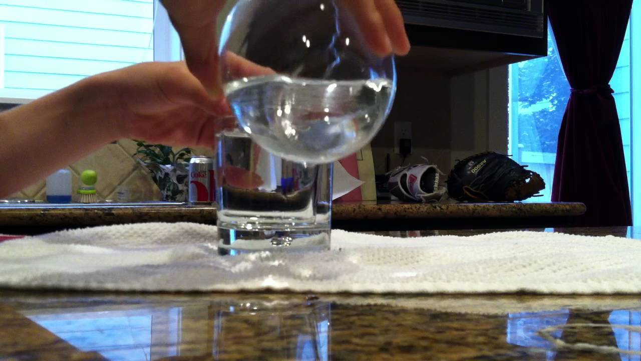 Make a Glass Invisible YouTube