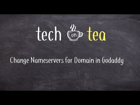 Change Nameservers in Godaddy to point to your Hosting | Website Hosting