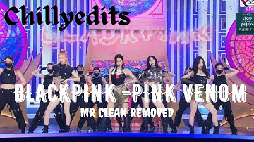 [MR CLEAN Removed] BLACKPINK - PINK VENOM (SBS Inkigayo)20220828 MR제거