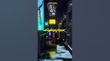 Cyberpunk 2077 Intro Scene in Blender #cyberpunk2077 #cyberpunk #blender3d #vfx #cgi #shorts