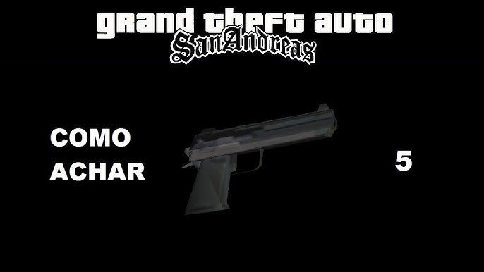 Gta San Andreas - Guia de armas completo #4 - Todas as pistolas e shotguns  do mapa 