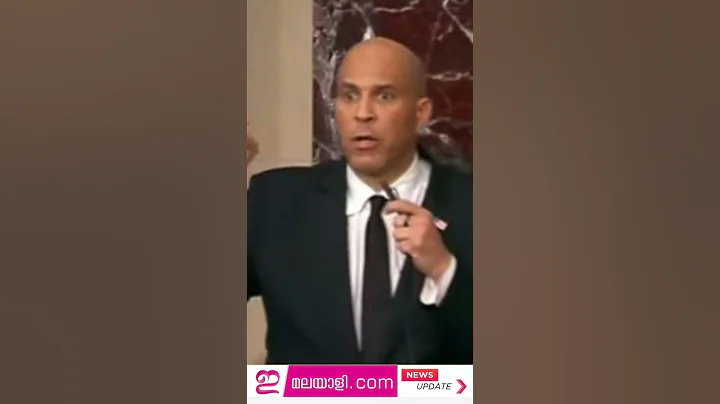 Senator Cory Booker Sets Record with 25-Hour, 5-Minute Speech Against Trump #CoryBooker #Trump