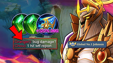 BEST BUILD FOR 1 SHOT JOHNSON 2025!!🥶(Enemy was totally shocked!)