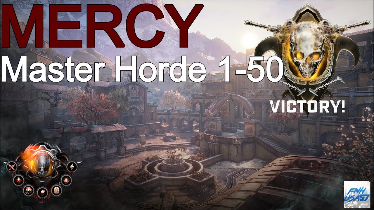 Gears 5: MERCY master horde 1-50