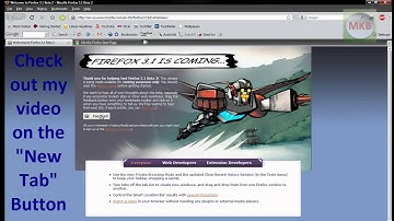 HD Tutorial: Firefox 3.1 Beta 2
