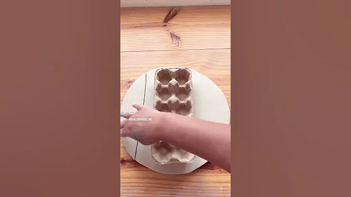 Ceramic egg tray 🥚 #ceramic #clay #pottery #homedecor #handmade