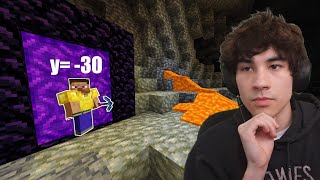 i really enjoy being at y -30 in a speedrun