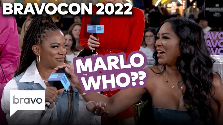Kenya Moore and Kandi Burruss Disagree on Marlo Ha...