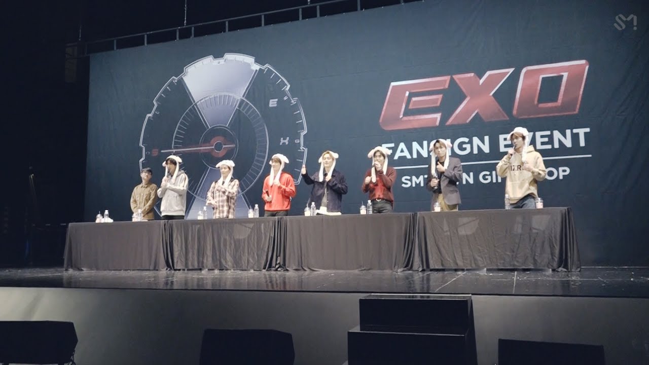181110 EXO 'Tempo' FanSigning EVENT Sketch - YouTube