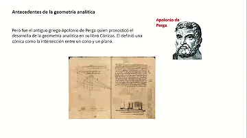 ¿Cuál es el campo de estudio de la geometría analítica?