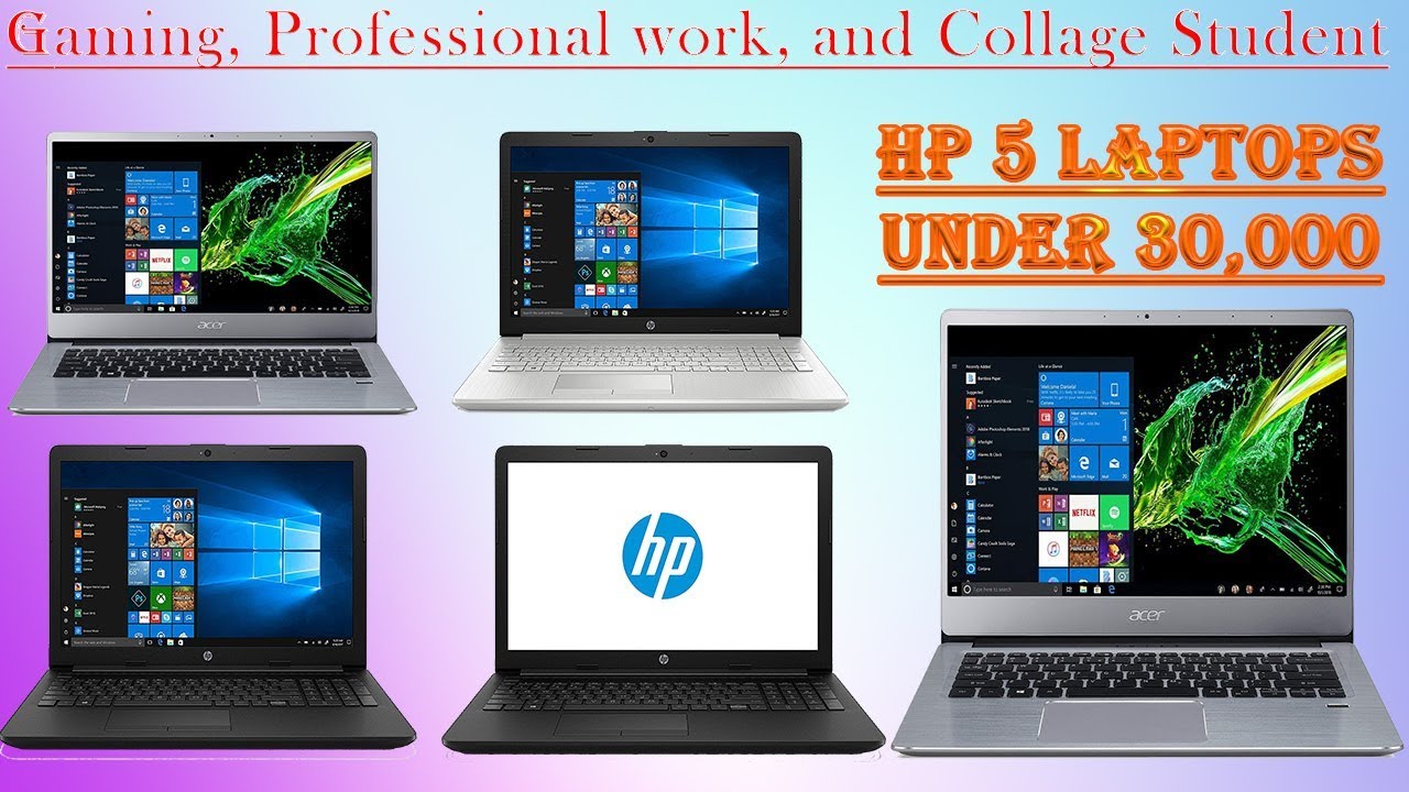 5 Best Hp Laptop Under 30,000 Gaming Professional working 7th