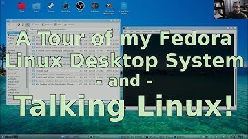 Exploring the Fedora Linux Desktop and Talking Linux