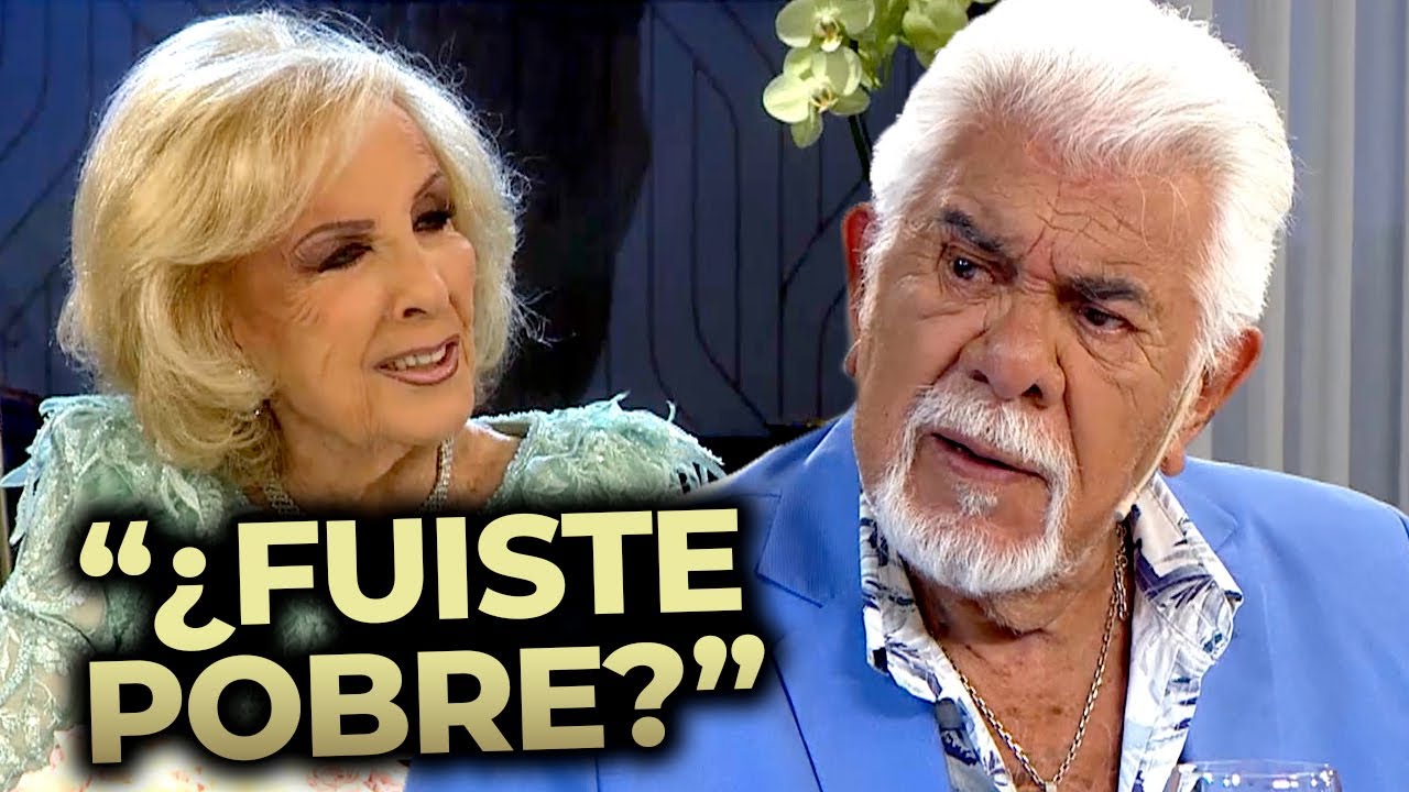 "¿FUISTE POBRE?" Mirtha Legrand indagó en la infancia humilde de Raúl Lavié