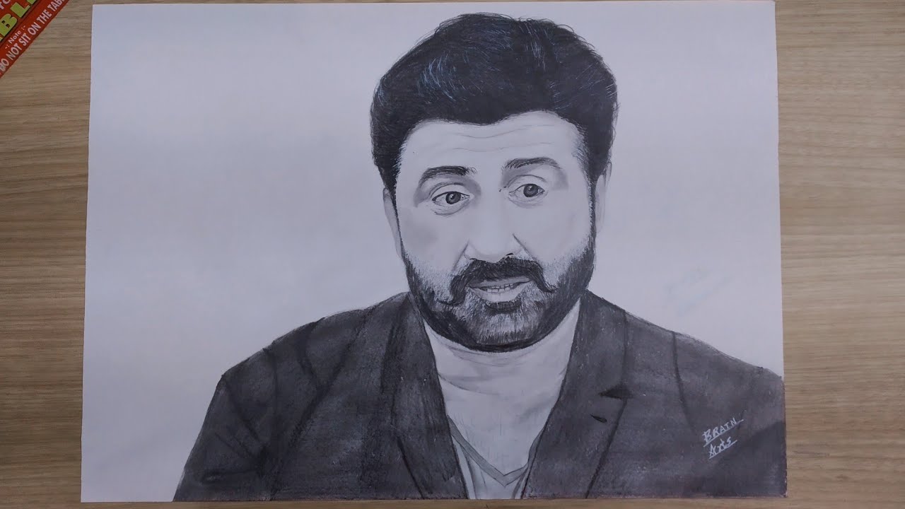 Sunny deol | Male sketch, Sunnies, Drawings