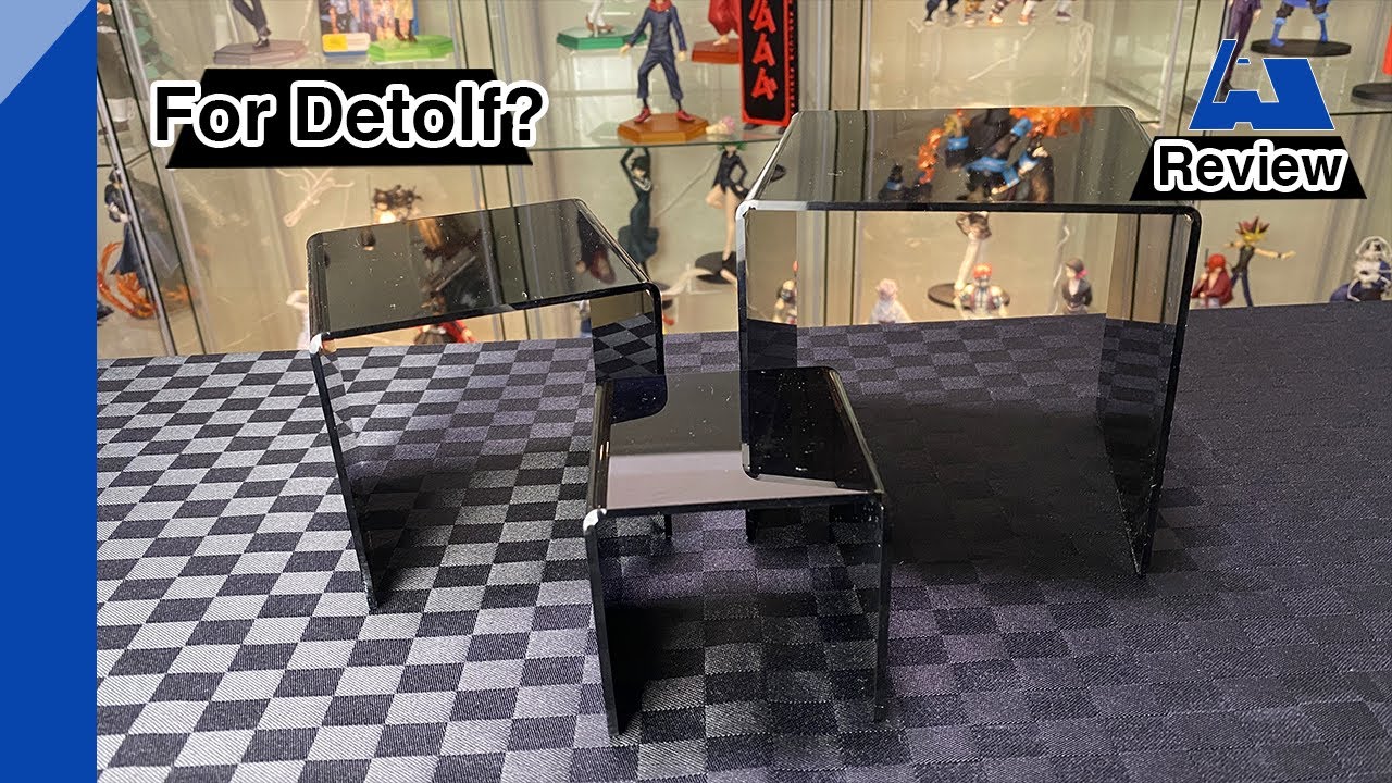 NIUBEE 2 Set Acrylic Risers Display (Black) 3x4x5 // Unbox & Review