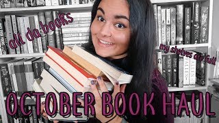 OCTOBER BOOK HAUL // 2017