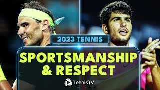 Sportsmanship \& Respect Tennis Moments in 2023 🤝