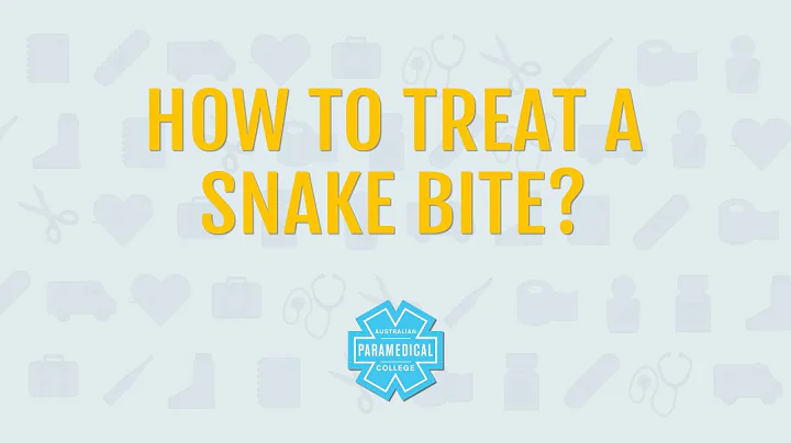 Snake Bite First Aid | Quick Tips | Pressure Immobilisation Technique