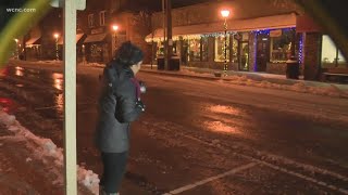 NC mountains see several inches of snowfall