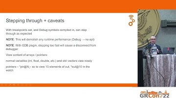 GRCon22 - Debugging GNU Radio Flowgraphs - by Josh Morman