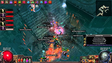 Path of Exile Pier (70) Map Run